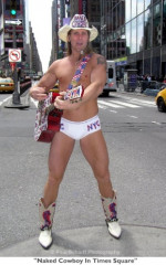 The Naked Cowboy